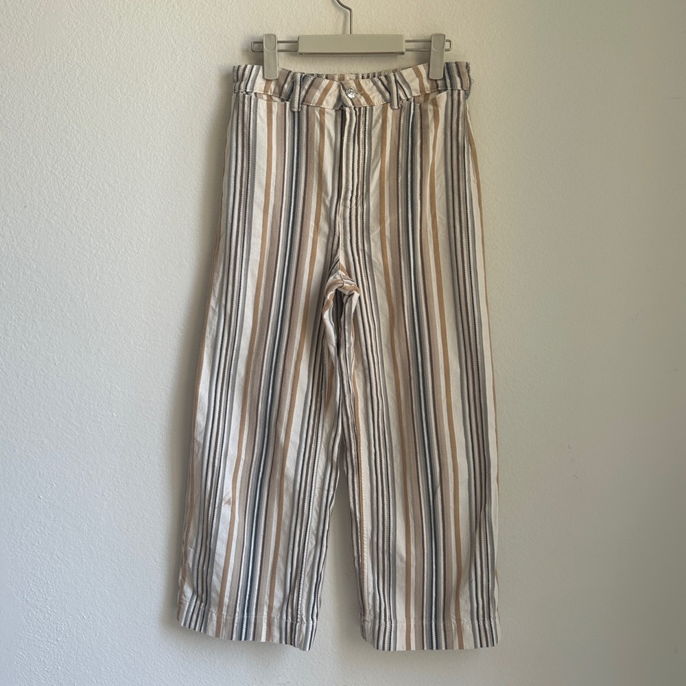 We The Free Cropped Striped Jeans SZ 26